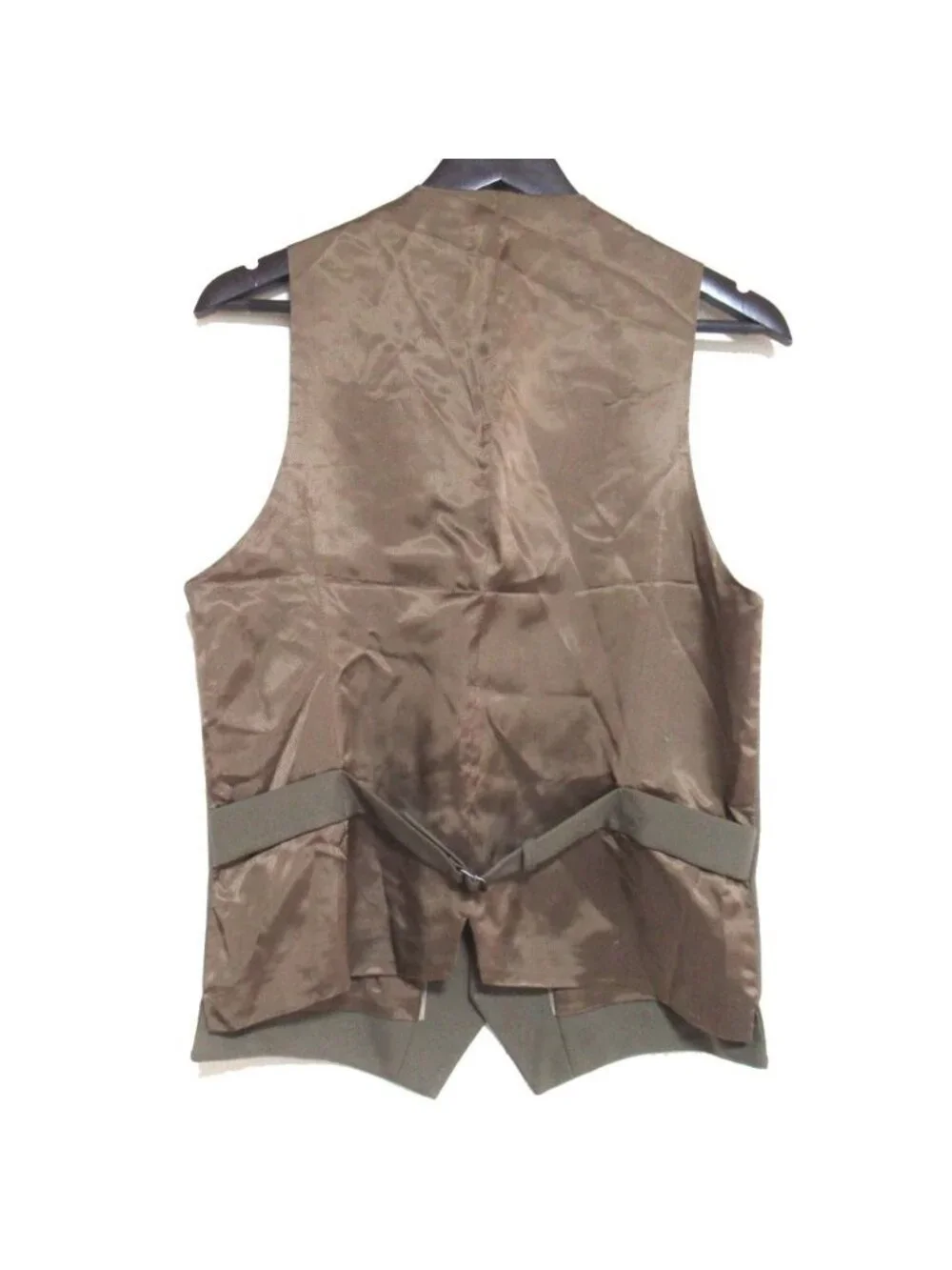 Gucci Solid Gilet Vest Khaki